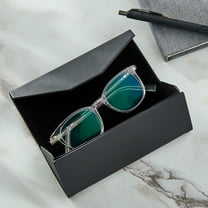 Equate Folding Eyeglass Case, Black, 1 count