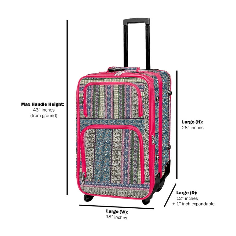 Bohemian Art Design Custom Kids 2-Piece Luggage Set - Suitcase & Backpack