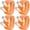 Orange, variant on Ttech 60W USB-C to USB-C Fast Charger Charging Cable Compatible with iPhone 17 / 16 / 15 Pro Max Air models, iPad, MacBook, AirPods, Car Play, Universal Type-C Cord Data and Sync (3ft, Pink)