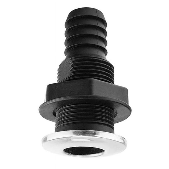 3/4 "straight-through Black Plastic Bilge Pump And Boat Vent Hose