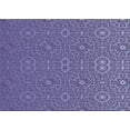thumbnail image 1 of Ahgly Company Indoor Rectangle Patterned Purple Mimosa Purple Area Rugs, 6' x 9', 1 of 6