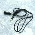 thumbnail image 4 of 1M 3,5 Mm Mâle à Femelle Stéréo Casque Rallonge Audio Cordon avec Contrôle du Volume (Noir), 4 of 6