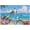 500 PCS, variant on 500 Piece Jigsaw Puzzle, Birds and Flowers Coastal Lighthouse Scene, Educational Challenging Family Game Home Decor Puzzle, 20.5" x 15"