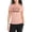 Rosewood Pink Heather, variant on Coastal T-Shirt Navy Heather L