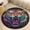 style-1, variant on Tiger Animal Graffiti Washable Round Rug -Circle Area Rugs for Nursery Bedroom, Vintage Non Slip Non Shedding Low Pile Carpet for Living Room Coffee Table Entryway