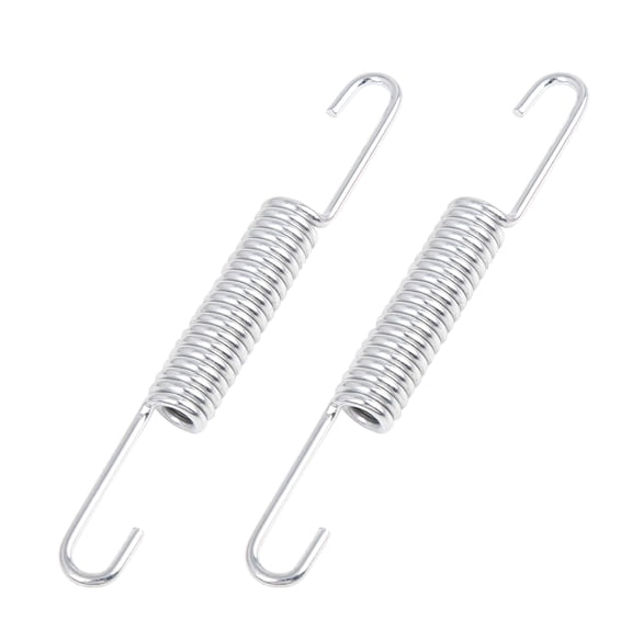 11.5cm Length Motorcycle Motorbike Side Bracket Kickstand Return Spring for Tvs Star 2pcs