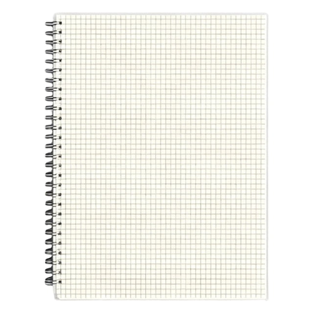 Spiral Notebook,Small Pocket Journal Notebook 4.13X5.7 Inch,80 Sheets (160 Pages),Transparent Plastic Hardcover Spiral Notebooks,Portable Notebook for Office,Writing,Note Taking,Journaling,Grid