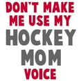 thumbnail image 2 of CafePress - Hockey Mom Voice Mug - 11 oz Ceramic Mug - Novelty Coffee Tea Cup, 2 of 4