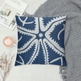 thumbnail image 2 of Nawypu Beach Throw Pillow| Decorative Sofa Pillow Cushion Cover Pillow Case Cover | Decorative Beach Pillow Cover Blue with Starfish, 2 of 5