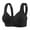 Black, variant on hoksml Front Closure Sports Bras, Women's Push Up Wireless Bra Padded T Shirt Bras No Underwire Lift Up Add One Cup Bralette 2025 on Clearance