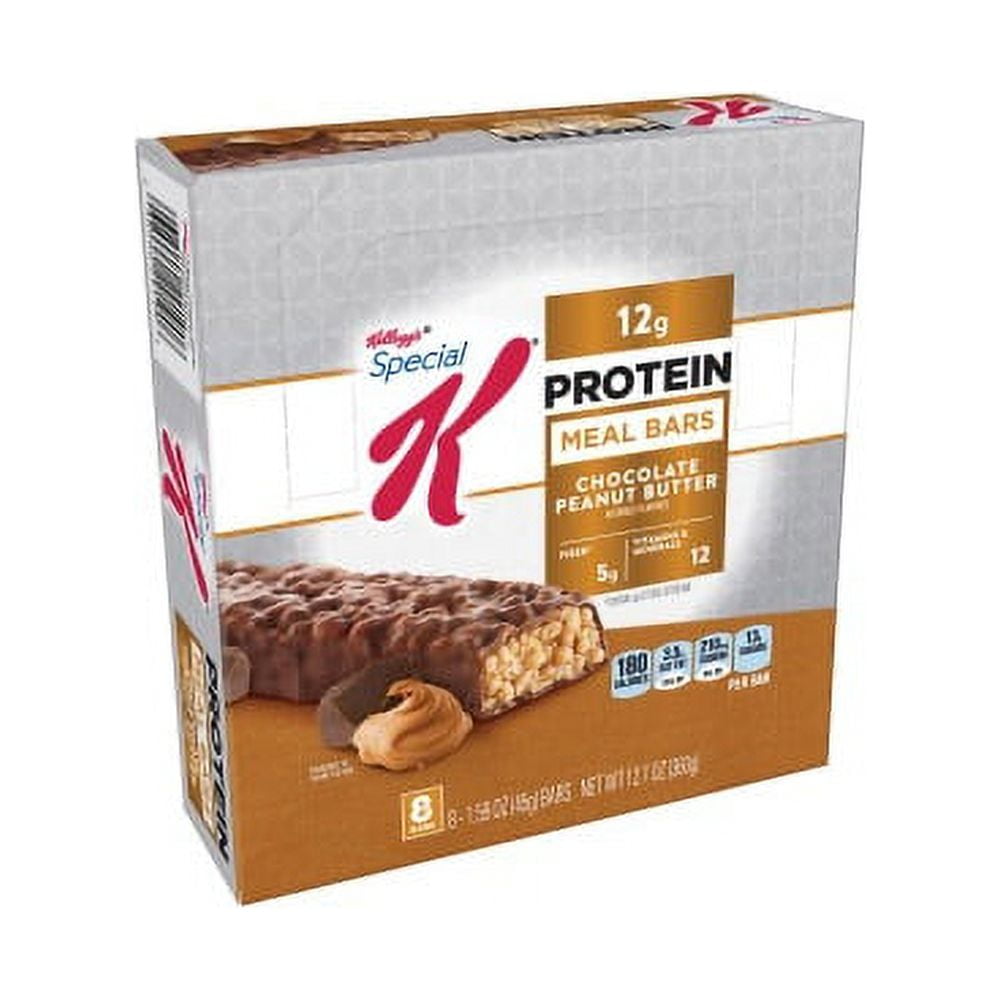 Special K Protein Meal Bar Chocolate Peanut Butter Chocolate, Peanut Butter - 1.59 oz - 8 / Box