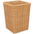 thumbnail image 1 of Cesta tejida para basura Cesta tejida multiusos Papelera tejida Papelera de baño, 1 of 6