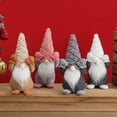 thumbnail image 3 of Adornos navideños, muñecos decorativos, adornos navideños, anciano sin rostro levanta su muñeca de la mano, decoraciones de ventanas blancas Wmkox8yii fhajkh2882, 3 of 5
