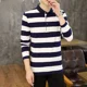 thumbnail image 3 of Sudadera ajustada con cuello para hombre, polos para hombre, jersey de negocios, ropa formal ajustada, ofertas, citas estéticas, invierno, XXL, 3 of 5