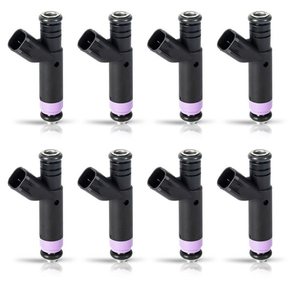 Set of 8 ISA Fuel Injectors for 2003-2005 Lincoln Aviator 2010 Ford Explorer Explorer Sport Trac 2003-2004 2010 Mercury Marauder Mountaineer V8 4.6L