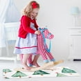 thumbnail image 4 of Small Washable Kitchen Rug, Cute Watercolor Christmas Trees Indoor Door Mats for Entryway, Non Slip Area Rug Floor Carpet for Entrance Bathroom Bedroom, 4 of 7