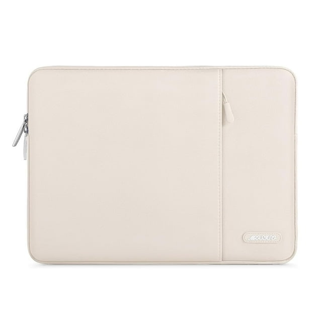 Funda para portátil MOSISO con funda de poliéster de 13,3 pulgadas, color arena