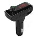 thumbnail image 4 of Transmisor FM Adaptador de coche BT 5.0 Luz ambiental Llamadas manos libres Formato MP3 WAV Música Carga USB Cargador de coche F12, 4 of 14