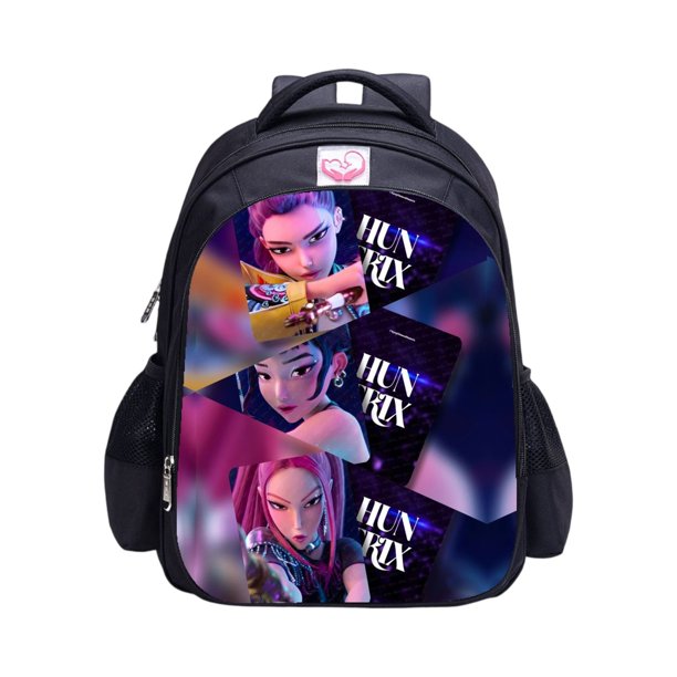 KPop Demon Hunters Lightweight Backpack,Welcome Back to School, Lightweight Backpack, Cartoon Students Backpack, Large Capacity Schoolbag for Students and Fans