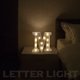 thumbnail image 5 of Eyfqtcs Alfabeto Letra Led Marquesina Señal Lámpara Boda Fiesta Decoración Noche Luz (M), 5 of 9