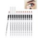 thumbnail image 1 of 12 paquetes de lápiz delineador de ojos resaltador profesional, delineador de ojos blanco lápiz delineador de ojos resistente al agua brillo de ojos de larga duración Kuyhfg Bienvenido a Kuyhfg, 1 of 5