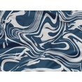 thumbnail image 6 of oneOone Rayon Blue Fabric Abstract Marble Sewing Fabric By The Yard Printed Diy Clothing Sewing Supplies 56 Inch Wide, 6 of 8