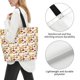 thumbnail image 3 of Balery Mushroom Bolsa Tote Estilo Estético con Cremalleras, Bolsa de Hombro, Bolsa de Compras Grande y Plegable, 3 of 8