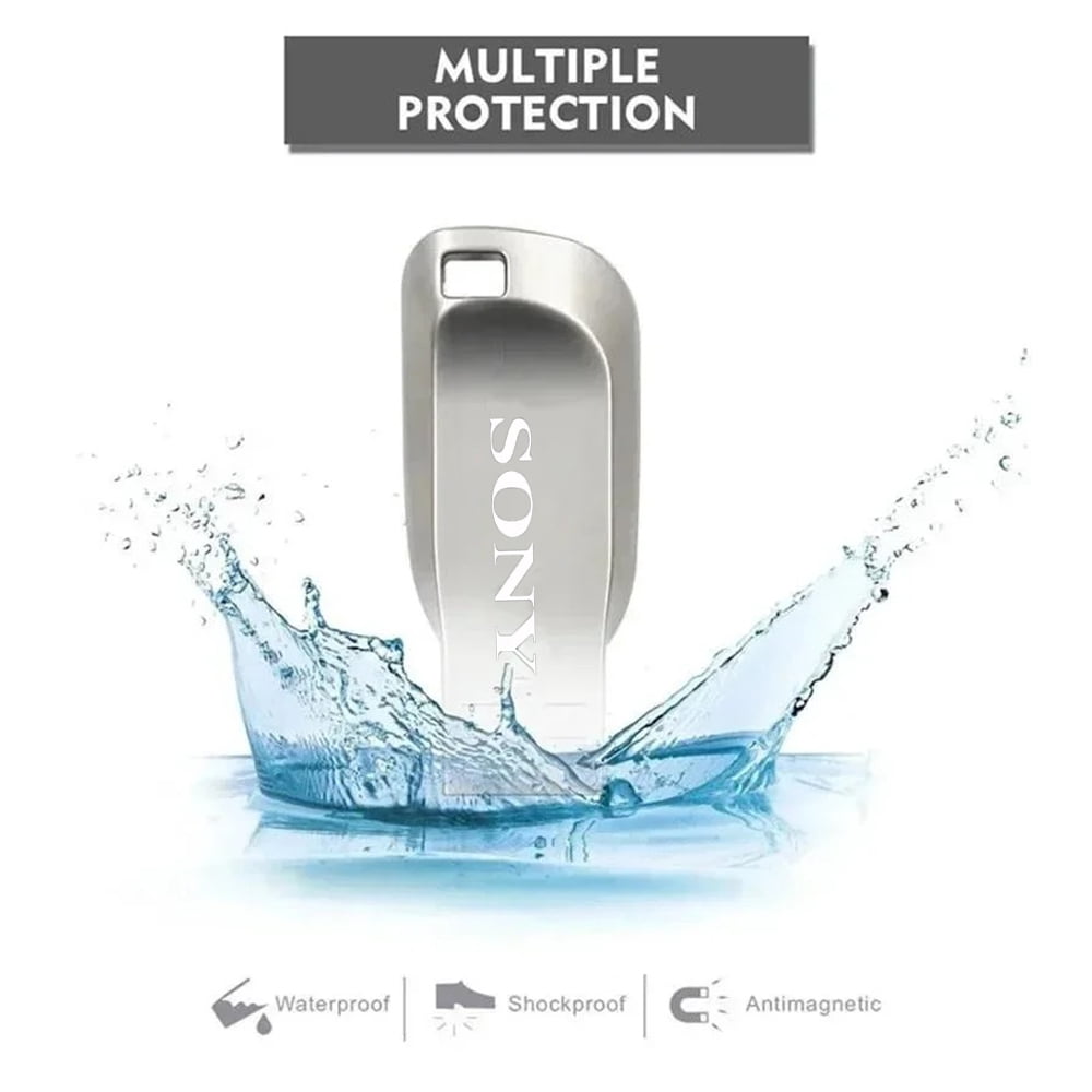 SONY Flash Drives 2TB Usb 3.0 Mini Pendrive In Metallo Ad Alta Velocà 1TB 512GB Stick Unà Portatile Memoria Impermeabile Memoria Storage U Disk - Foto 11