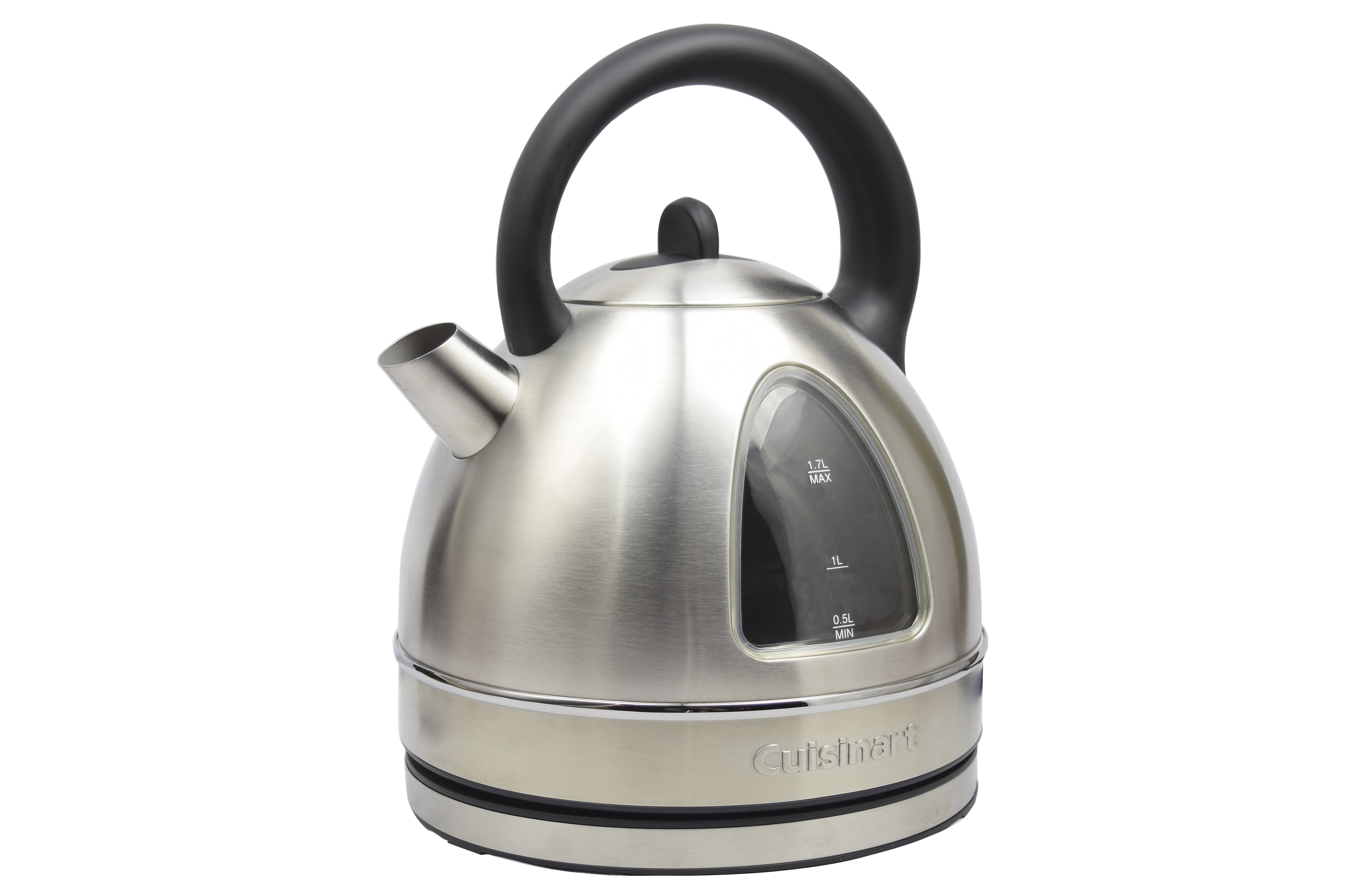  Cuisinart 1.7-Liter Stainless Steel Cordless Electric Kettle  with 6 Preset Temperatures (Brushed Graphite Gray): Home & Kitchen