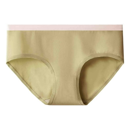 Bigersell Cotton Boyshort Underwear for Women Clearance Satin Panties G-Strings Panty Style P-1005 Nylon Brief Panties Ladies Thong Briefs Mid Waist Women s Bikini Panties Green L