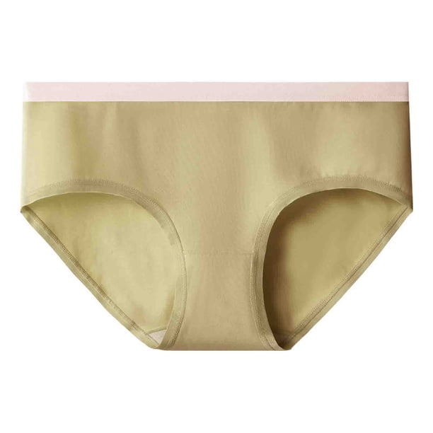 Puntoco Bragas para mujer, de cintura alta, a la moda, transpirables, suaves, elásticas, ropa interior con bragas para el vientre