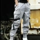 thumbnail image 4 of Pantalones largos de verano para hombre, nuevos estilos, moda, monos casuales, color puro, cómodos, pantalones para hombre, 4 of 4