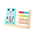 thumbnail image 2 of Reloj de aprendizaje, juguete de aprendizaje de matemáticas, juguete de habilidad de aprendizaje de madera, juguete de educativo Perro, 2 of 9