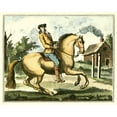 thumbnail image 2 of Diderot, Denis 32x26 White Modern Wood Framed Museum Art Print Titled - Equestrian Training I, 2 of 4