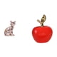 thumbnail image 1 of Escultura Decorativa De Gato Para Chimenea, Figura De Arte Animal, Artesanía En Cerámica, Simulación De Fruta, Obra De Arte Para El Hogar, 1 of 8