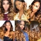 thumbnail image 2 of Paquete de pelo Freiuoke Ombre Body Wave, 3 paquetes de 14 cm, 16 cm, 18 cm, 2 of 8