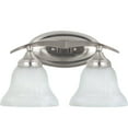 thumbnail image 1 of Sea Gull Lighting 44175-962 Bath Vanity with Etched White Alabaster Glass Shades, 1 of 5