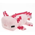 thumbnail image 1 of Peluche de ajolote rosa, suave y decorativo para fanáticos de los videojuegos, ideal como regalo de cumpleaños para niños (ajolote rosa)., 1 of 5