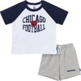thumbnail image 1 of Gerber Geber Conjunto de camiseta y pantalones cortos unisex para bebé NFLTeam Bears 4T, 1 of 1