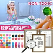 Sendida Toys for Kids Washable Makeup Kit Princess Toys Makeup Gift Set for Girls Age 3-12 (Rose)