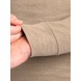 thumbnail image 6 of Fruit of the Loom Men's Slub Waffle Thermal Underwear Crew Top, Sizes S-5XL, 6 of 9