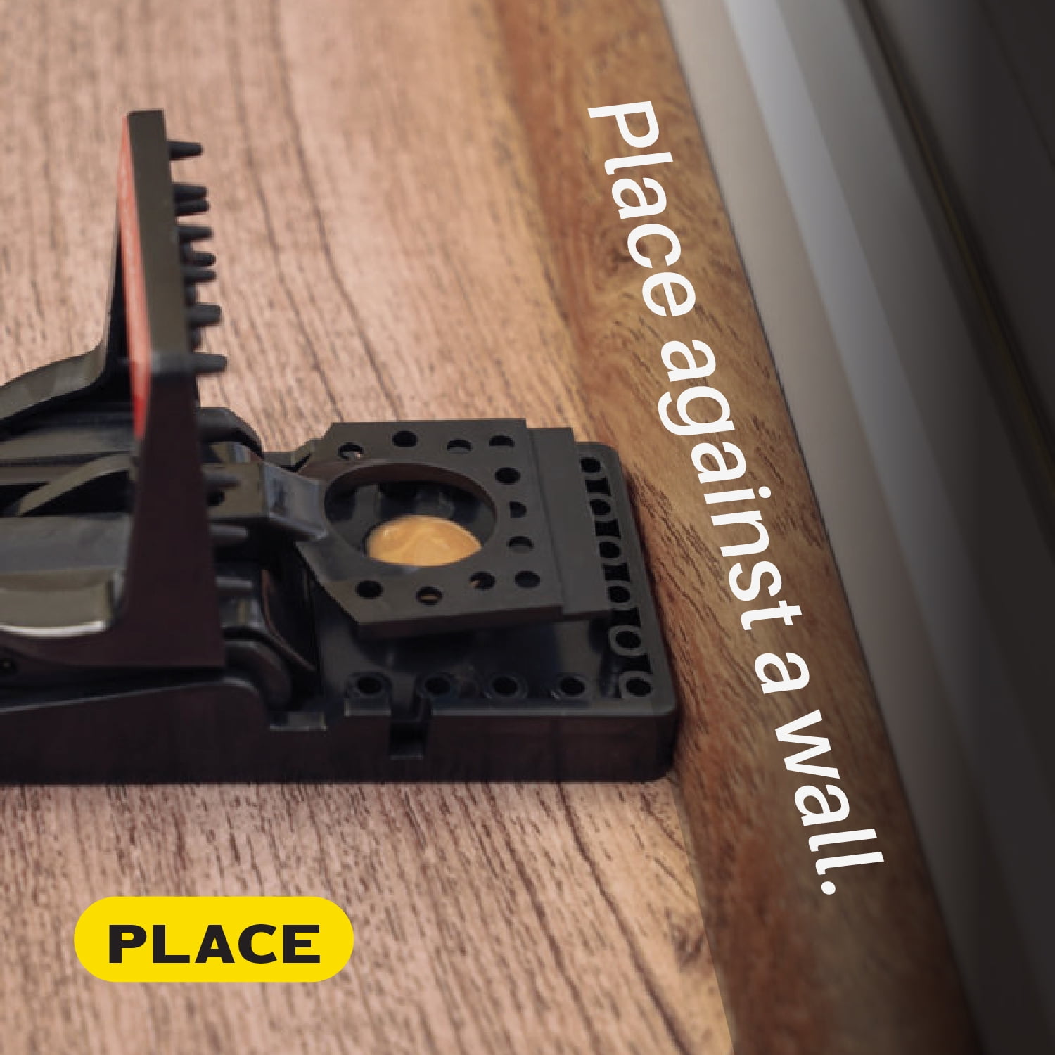 PIC Simple Set Plastic Mouse Traps, 2 Count, 6 Pack - 12 Total Traps