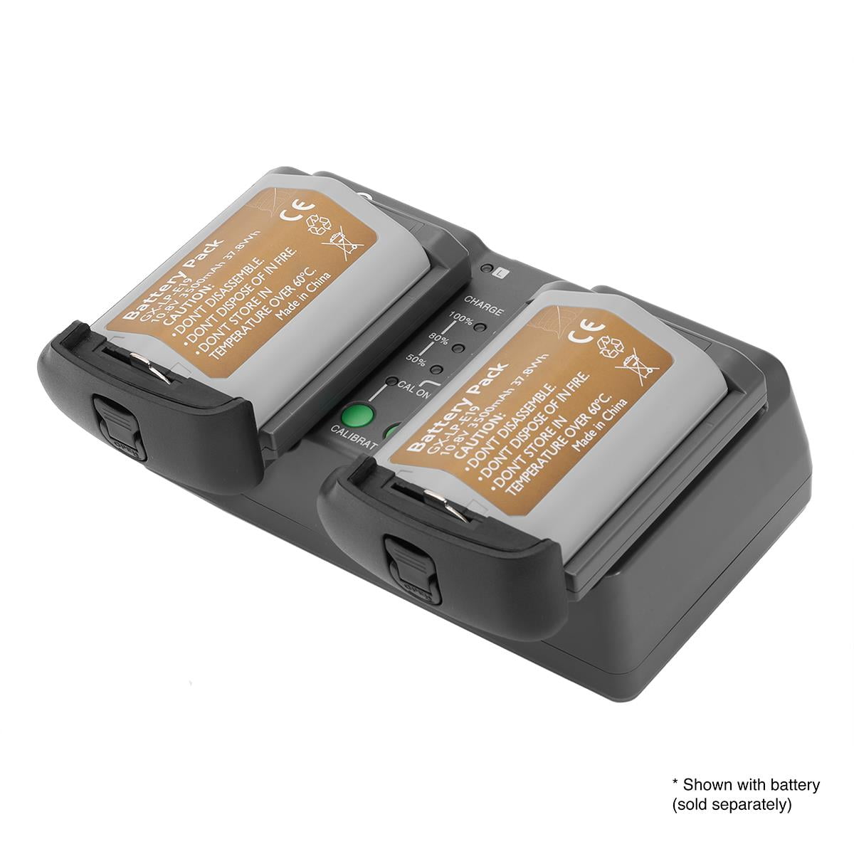 Watson Duo Battery Charger for Canon LP-E19, LP-E4, and LP-E4N Batteries