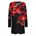 thumbnail image 5 of Heisall Womens Cardigan Long Sleeve Loose Casual Open Front Pocket Gradient Print Fashionable Sweater, 5 of 7