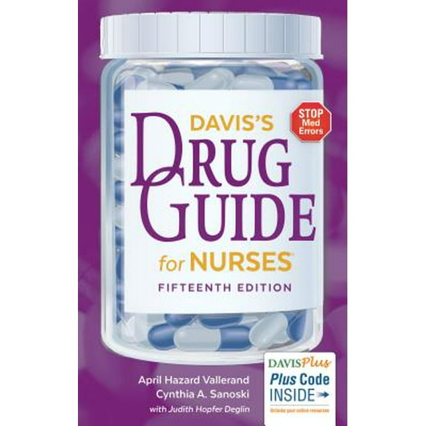 Davis S Drug Guide For Nurses Walmart Com Walmart Com