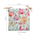 thumbnail image 2 of April Outdoor Chairpad Poppy - Set of 2, 2 of 4