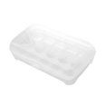 thumbnail image 4 of Boîte à Ufs 15 Compartiments, Boîte de Rangement pour Réfrigérateur de Cuisine Empilable en Plastique, 4 of 8