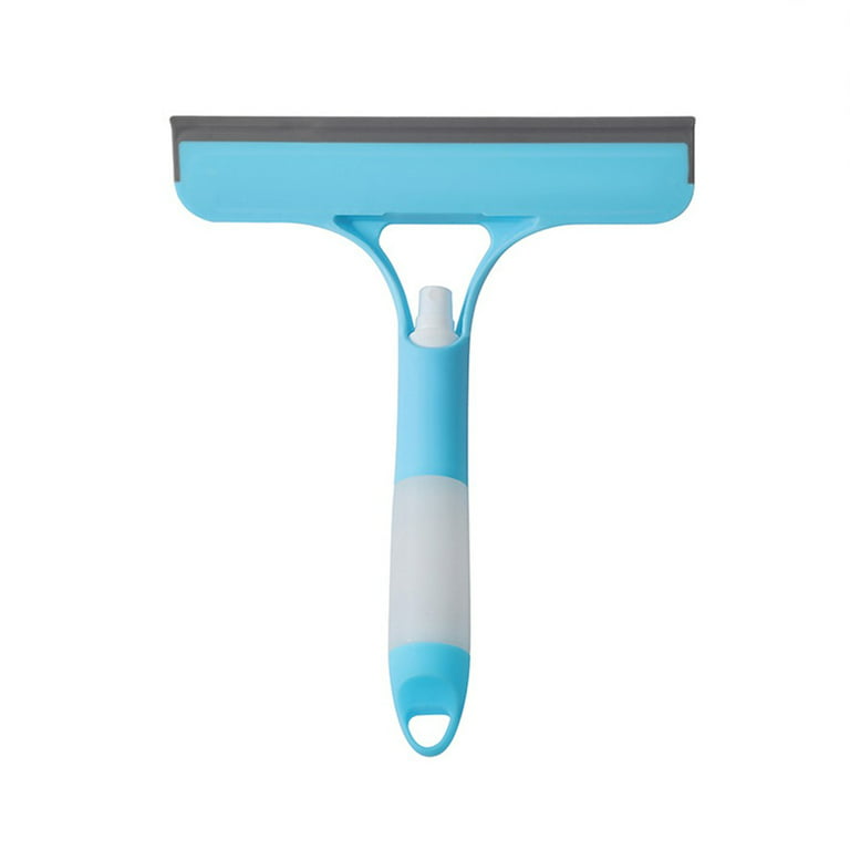 Glass Water Squeegee Silicone Squeegee MirrorWashing Spray Brush with  Squeegee 