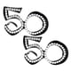 thumbnail image 1 of 2x 30  degree 40  degree 50  degree 60  degree brillo Fiestas de cumpleaños Novedad plástico Gafas Accesorios, 1 of 8