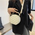 thumbnail image 4 of Bolsa Bolso bandolera pequeño y redondo para mujer, bandolera portátil Lingge Tmvgtek Para estrenar, 4 of 9